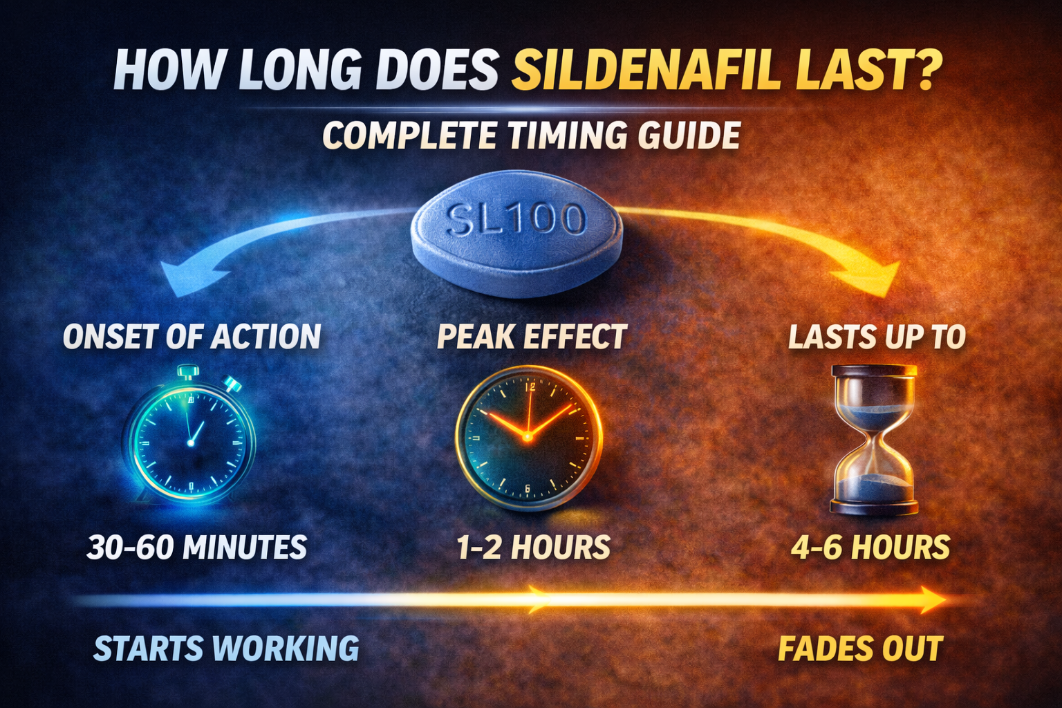How Long Does Sildenafil Citrate Last