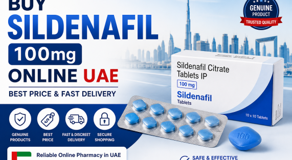 Buy Sildenafil 100mg Online UAE with best price and fast delivery