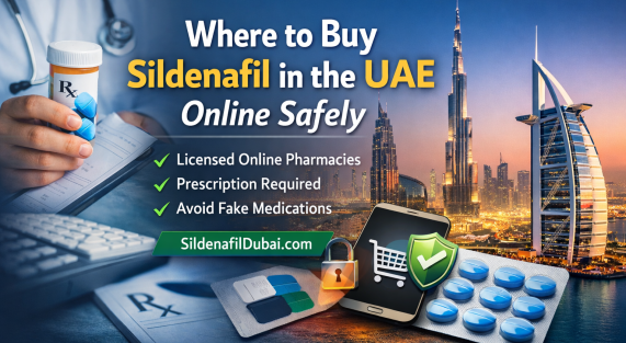 Where to buy sildenafil in UAE online safely with licensed pharmacy and prescription guide